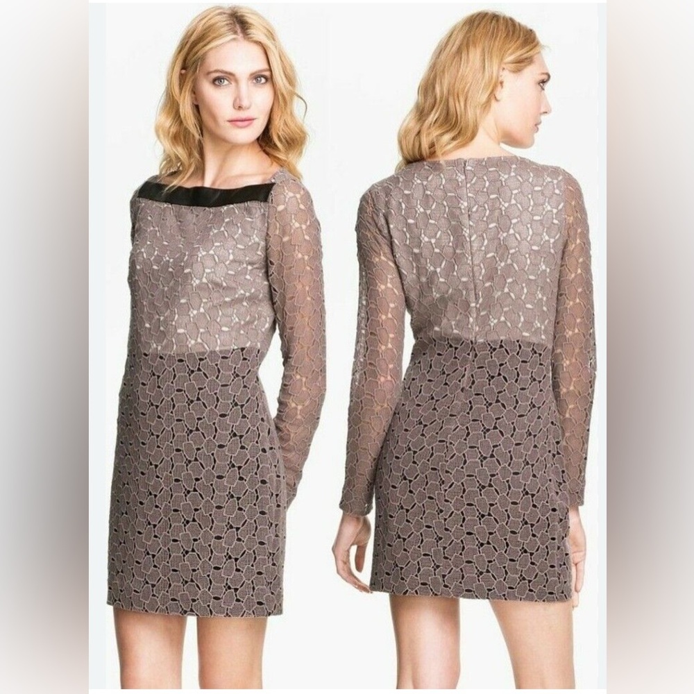 Diane von Furstenberg New Sarita Pebble Lace Dress size 0-0303